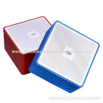 Bluetooth stereo speaker with hands free talking function, keeping 5-8 hours playing time